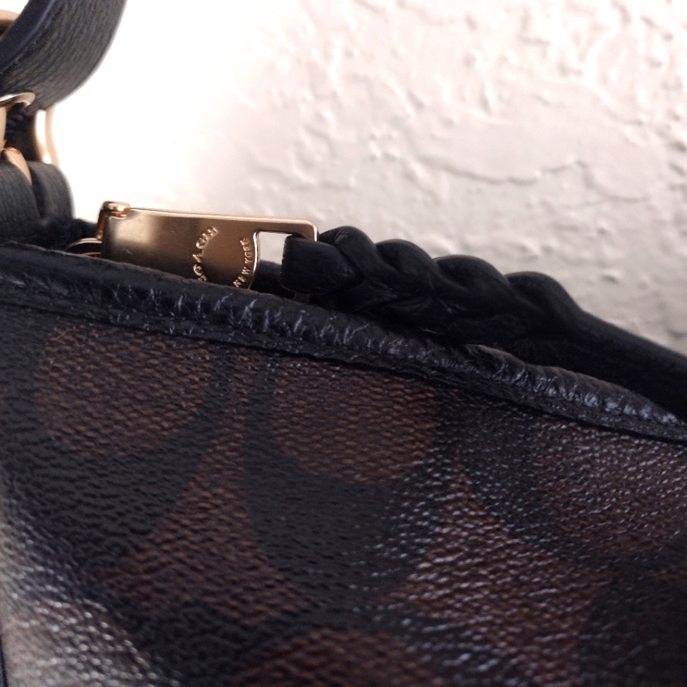 Coach Signature Canvas Val Duffle Bag NWT Sold - Picture 4 of 16